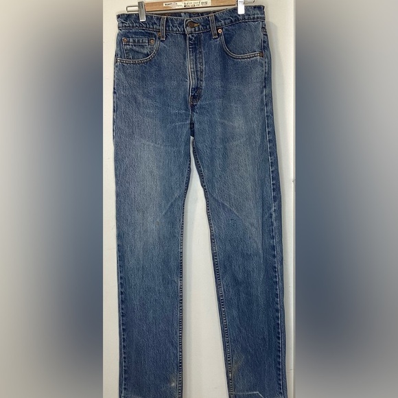 Levis  505 Medium Was Jeans 34/35. Good Condition - Picture 1 of 10